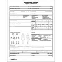 Patient Assessment Chart SEE693 | Rideout Tool & Machine Inc.