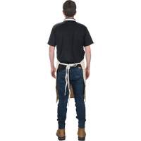 Tablier, Coton, 36" lo x 29" la, Naturel Rideout Tool & Machine Inc.