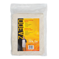 Apron, Cotton, 36" L x 29" W, Natural Rideout Tool & Machine Inc.