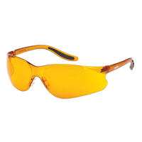 Lunettes de s&eacute;curit&eacute; s&eacute;rie Z500, Lentille Orange, Anti-&eacute;gratignures, ANSI Z87+/R&eacute;pond ou surpasse la norme CSA Z94.3 Rideout Tool & Machine Inc.