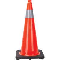 Traffic Cone, 28", Orange, 4" Reflective Collar(s) Rideout Tool & Machine Inc.