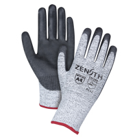 Seamless Stretch Cut-Resistant Gloves, Size Small/7, 13 Gauge, Polyurethane Coated, HPPE Shell, ANSI/ISEA 105 Level 4/EN 388 Level 5 Rideout Tool & Machine Inc.