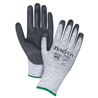 Gants &eacute;lastiques sans coutures r&eacute;sistants &agrave; la coupe, Taille Moyen/8, Calibre 13, Rev&ecirc;tement Polyur&eacute;thane, Enveloppe en PEHP, ANSI/ISEA 105 niveau 4/EN 388 niveau 5 Rideout Tool & Machine Inc.