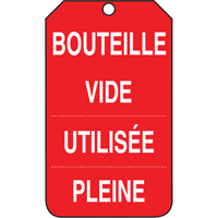 &eacute;tiquettes de s&eacute;curit&eacute; d'inspection et de contr&ocirc;le de l'&eacute;tat de l'&eacute;quipement, Papier cartonn&eacute;, 3-3/8" la x 5-7/8" h, Français Rideout Tool & Machine Inc.