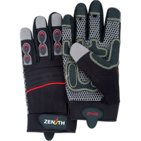 Gants pour m&eacute;canicien ZM400 de premi&egrave;re qualit&eacute;, Paume Synth&eacute;tique, Taille Moyen Rideout Tool & Machine Inc.