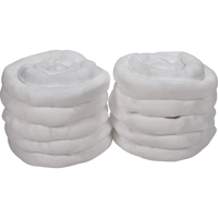 Remblais tubulaire absorbant, Huile seulement, Absorption 45 gal., 3" la x 10' lo, Pqt de 10 Rideout Tool & Machine Inc.