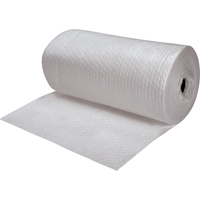 Premium Fine Fiber Sorbent Rolls, Heavyweight, 150' L x 30" W, 50 gal. Absorbancy Rideout Tool & Machine Inc.