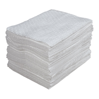 Laminated (SMS) Sorbent Pads, Oil Only, 15" x 17", 30 gal. Absorbancy SEH990 | Rideout Tool & Machine Inc.