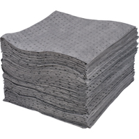 Feuilles absorbantes lamin&eacute;es (SMS) de premi&egrave;re qualit&eacute;, Universel, 15" x 17", 30 gal. d'absorption Rideout Tool & Machine Inc.