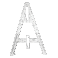 PLASTX™A-Frame Barricade Leg SEI202 | Rideout Tool & Machine Inc.
