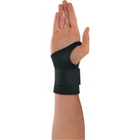 Proflex&reg; 670 Ambidextrous Single Strap Wrist Support, Neoprene, Small Rideout Tool & Machine Inc.