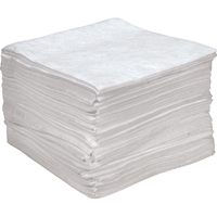 Premium Anti Static Sorbent Pads, Oil Only, 15" x 18", 25 gal. Absorbancy Rideout Tool & Machine Inc.