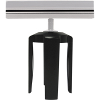 Support d'enseigne Tensabarrier avec adaptateur, Chrome Rideout Tool & Machine Inc.
