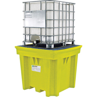 IBC Space-Saver Without Drain, 275 US gal. Spill Capacity, 57" x 57" x 48" Rideout Tool & Machine Inc.