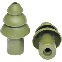 BattlePlugs&reg; Earplugs Replacement Tip, Uncorded, Bulk - Polybag, 24 dB NRR, Medium Rideout Tool & Machine Inc.