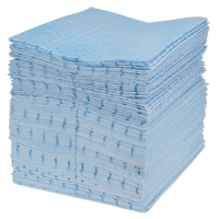 Blue Bonded Sorbent Pad, Oil Only, 15" x 18", 30 gal. Absorbancy SEJ186 | Rideout Tool & Machine Inc.