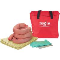 Trousse &eacute;conomique de lutte contre les d&eacute;versements, Mati&egrave;res dangereuses, Sac, Absorbance de 5 gal. US Rideout Tool & Machine Inc.
