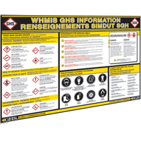 GHS Information Wall Charts SEJ599 | Rideout Tool & Machine Inc.