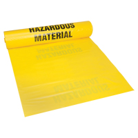 Hazardous Waste Bags, Infectious Waste, 60" L x 36" W, 50 /pkg. SEK328 | Rideout Tool & Machine Inc.