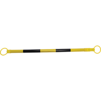 Barrier Cone Bar, 6' 6" Extended Length, Black SEK927 | Rideout Tool & Machine Inc.