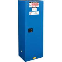 Sure-Grip<sup>®</sup> Ex Hazardous Material Slimline Safety Cabinets, 22 gal., 23.25" x 65" x 18" SEL034 | Rideout Tool & Machine Inc.