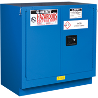 ChemCor<sup>®</sup> Lined Hazardous Material Undercounter Safety Cabinets, 22 gal., 35" x 35" x 22" SEL045 | Rideout Tool & Machine Inc.