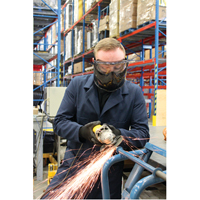 Z2300 Series Safety Shield Goggles, Clear Tint, Anti-Fog, Elastic Band SEL095 | Rideout Tool & Machine Inc.