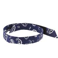 Chill-Its<sup>®</sup> 6705 Evaporative Cooling Bandana, Blue SEL869 | Rideout Tool & Machine Inc.