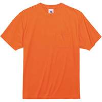 GloWear 8089 Non-Certified T-Shirt, Polyester, Small, High Visibility Orange Rideout Tool & Machine Inc.
