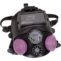 7600 Series Full Face Respirator with Welding Attachment, Silicone, Small Rideout Tool & Machine Inc.