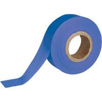 Flagging Tape, 1.188" W x 150' L, Blue SEN590 | Rideout Tool & Machine Inc.