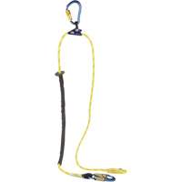 Pole Climber's Adjustable Rope Positioning Lanyard, 1 Legs, 8', Nylon SES231 | Rideout Tool & Machine Inc.