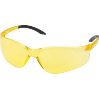 Z2400 Series Safety Glasses, Amber Lens, Anti-Scratch Coating, ANSI Z87+/CSA Z94.3 SET317 | Rideout Tool & Machine Inc.