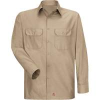 Chemise &agrave; manches longues en tissu ind&eacute;chirable, Hommes, 3T-Grand, Khaki Rideout Tool & Machine Inc.