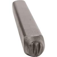 Individual Standard General Purpose Steel Hand Stamp Pieces, W, 3/32" Rideout Tool & Machine Inc.