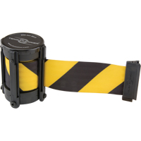 Replacement Cassettes For Utility, Advance & StowAway&reg; TensaBarrier&reg;, 13', Yellow Tape Rideout Tool & Machine Inc.