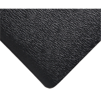 Deluxe Soft Step No. 444 Mats, Pebbled, 3' x 5' x 5/8", Black, PVC Sponge Rideout Tool & Machine Inc.