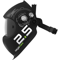 vegaview2.5 Welding Helmets, 3.94" L x 1.97" W View Area, 2.5/8 - 12 Shade Range, Black Rideout Tool & Machine Inc.