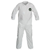 ProShield&reg; 50 Coveralls, Small, White, Microporous Rideout Tool & Machine Inc.
