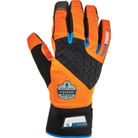 ProFlex&reg; 818WP Performance High-Visibility Thermal Waterproof Utility Gloves, Polyurethane Palm, Size Small Rideout Tool & Machine Inc.