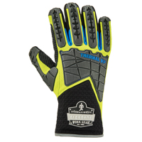ProFlex&reg; Performance Dorsal Impact-Reducing Gloves + Thermal WP, Small, Suede Palm, Safety Cuff Rideout Tool & Machine Inc.