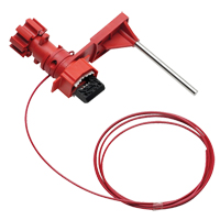 Small Valve Lockout With Blocking Arm, Universal Type Rideout Tool & Machine Inc.