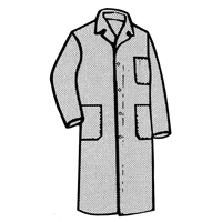 Shop Coats, Poly-Cotton, Size 48, Green SG551 | Rideout Tool & Machine Inc.