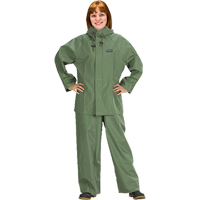 V&ecirc;tements imperm&eacute;ables Hurricane ignifuges et r&eacute;sistants &agrave; l'huile, v&ecirc;tements imperm&eacute;ables, 4T-Grand, Vert Rideout Tool & Machine Inc.