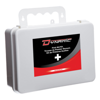Trousse de premiers soins pour bureau Dynamic, Dispositif m&eacute;dical Classe 1, Boîte en plastique Rideout Tool & Machine Inc.