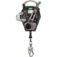 Workman™ Rescuer, 50', 1 Leg, Stainless Steel Cable, Snap Hook Harness Connector, Built-in Anchor SGC230 | Rideout Tool & Machine Inc.