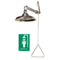 Drench Shower, Wall-Mount Rideout Tool & Machine Inc.