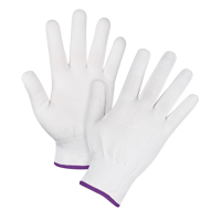 Seamless String Knit Gloves, Polyester, 15 Gauge, Ladies/X-Small Rideout Tool & Machine Inc.
