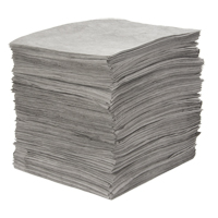 Premium Meltblown Sorbent Pads, Universal, 15" x 18", 25 gal. Absorbancy Rideout Tool & Machine Inc.