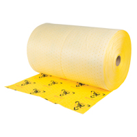 Premium Caution Rolls, Heavyweight, 150' L x 30" W, 57 gal. Absorbancy Rideout Tool & Machine Inc.